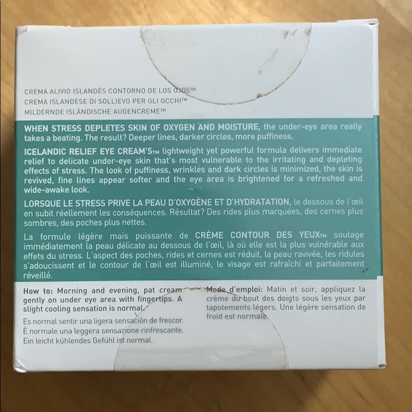 Skyn Iceland Icelandic Relief Eye Cream 0.49 oz - Picture 2 of 2